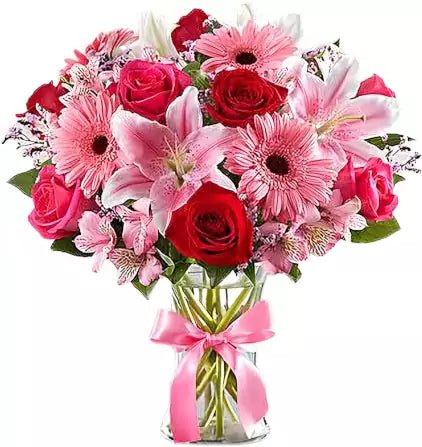 Fields of Romance - Floral Arrangement - Queens Flower Delivery