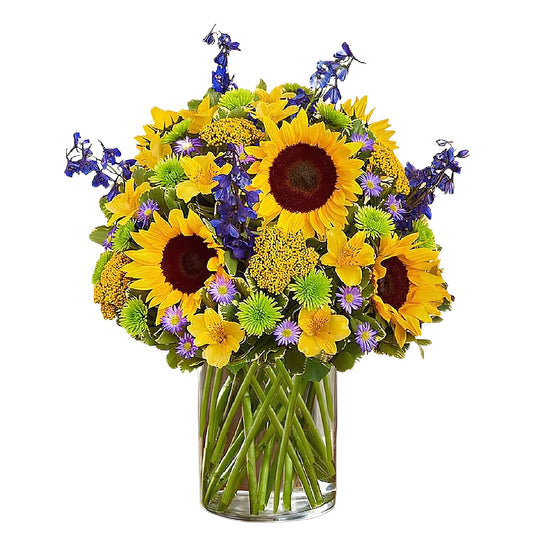 Fields of Sunshine - Floral Arrangement - Queens Flower Delivery