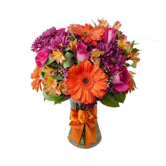 Spice It Up Bouquet - Floral Arrangement - Queens Flower Delivery