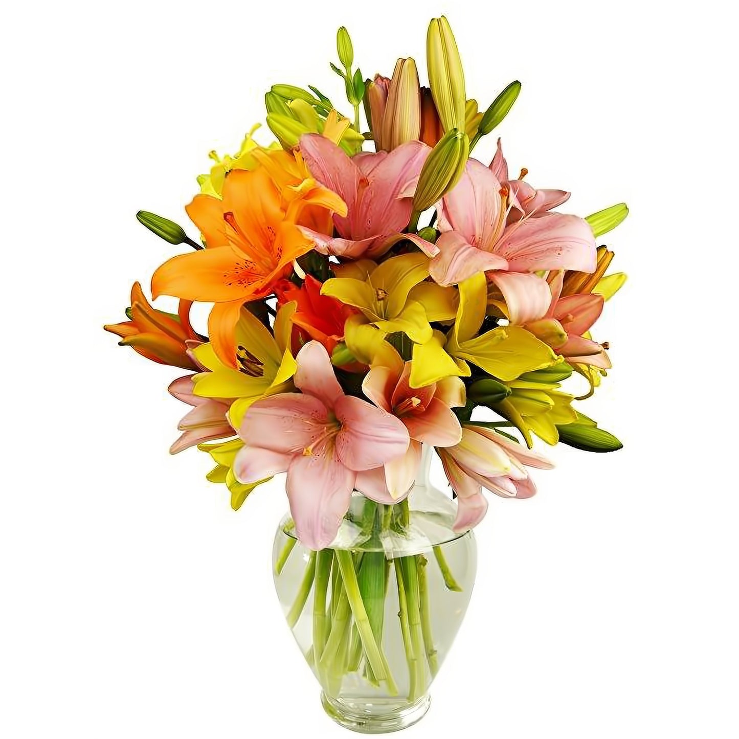 Assorted Lily Bouquet - Occasions > Anniversary - Queens Flower Delivery