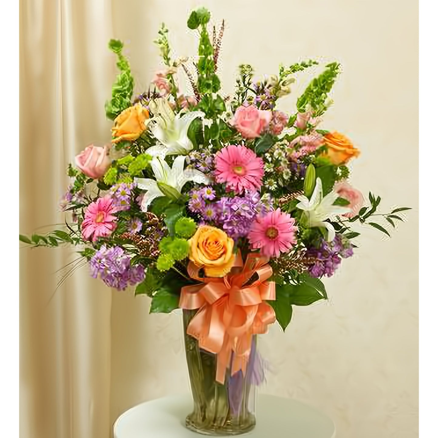 Beautiful Blessings Vase Arrangement - Pastel - Funeral > For the Service - Queens Flower Delivery