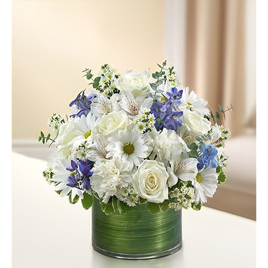 Cherished Memories - Blue and White - Seasonal > Hanukkah - Queens Flower Delivery