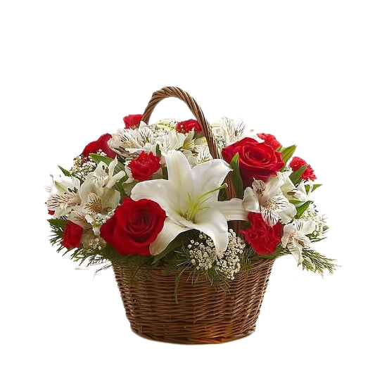 Fields of the World for WinterBasket - Holiday Collection - Queens Flower Delivery