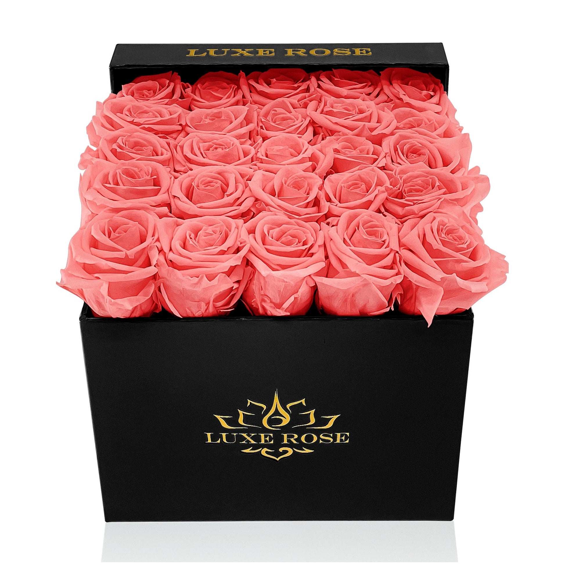 Preserved Roses Small Box | Cherry Blossom - Roses - Queens Flower Delivery