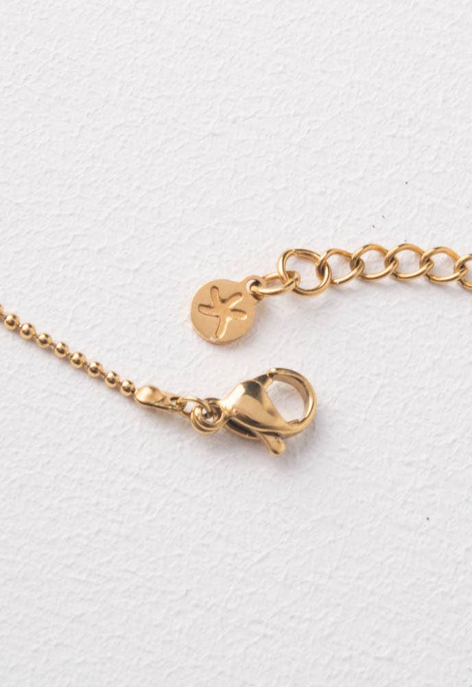 Starfish Project's Gift of Love Gold Heart Necklace - Queens Flower Delivery