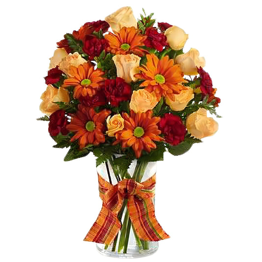 The Golden Autumn Bouquet - Seasonal > Halloween 10/31 - Queens Flower Delivery