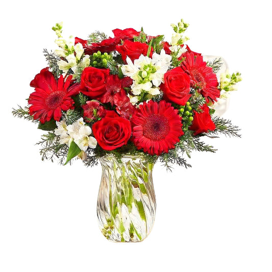 Winter Extravagance - Fresh Cut Flowers - Queens Flower Delivery